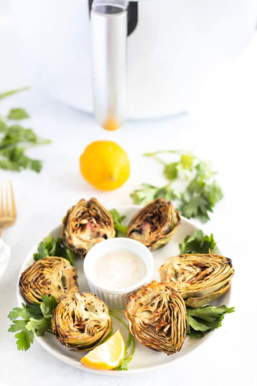 Ninja Air Fryer Artichokes Recipe How to Cook Baby Artichokes