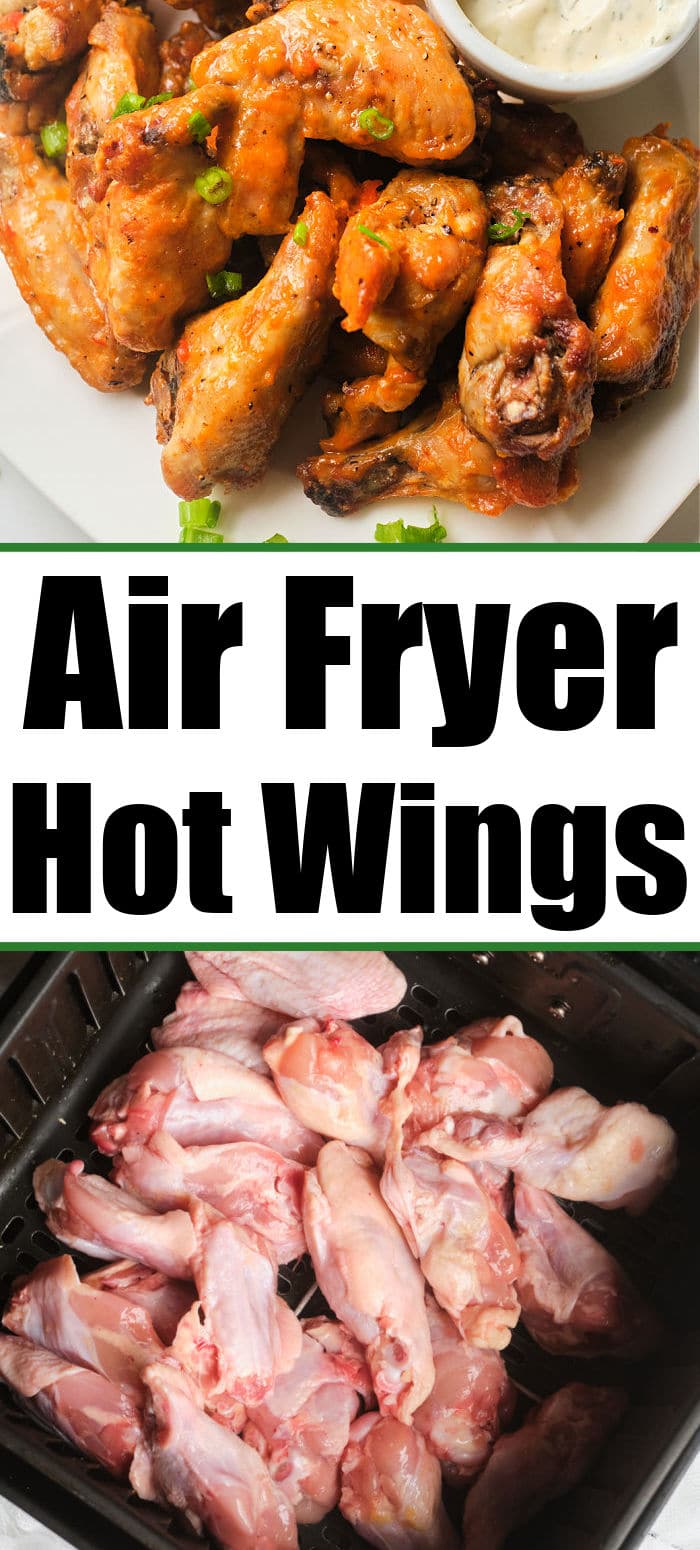 Hot Wings in Air Fryer Spicy Ninja Foodi Hot Wings