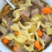 Instant Pot Beef Noodle Soup