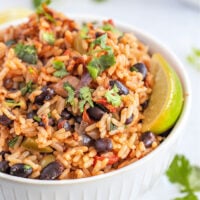 Instant Pot Black Beans and Rice