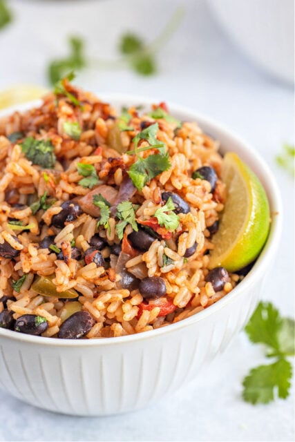 Instant Pot Black Beans and Rice - Ninja Foodi Beans and Rice