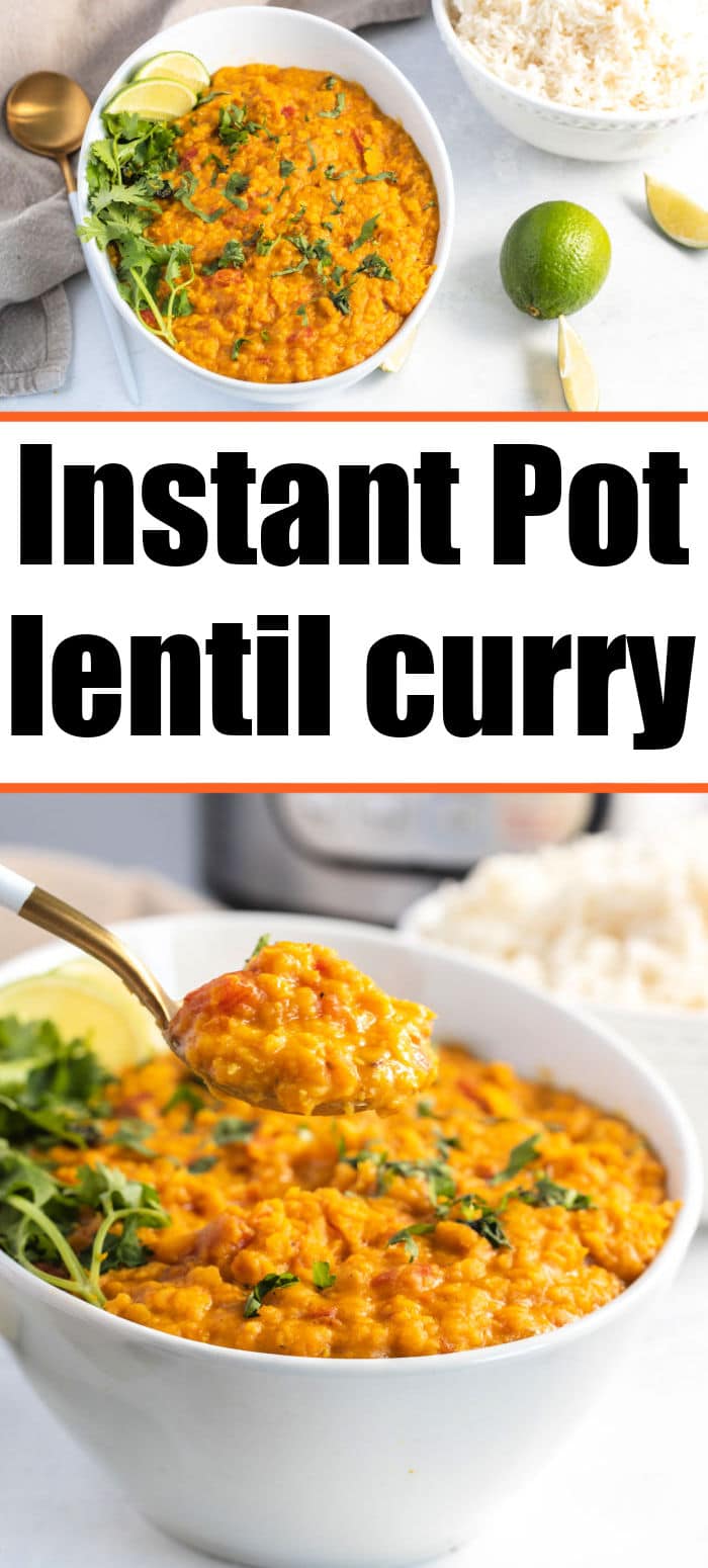 Instant Pot Lentil Curry Ninja Foodi Lentil Curry Recipe