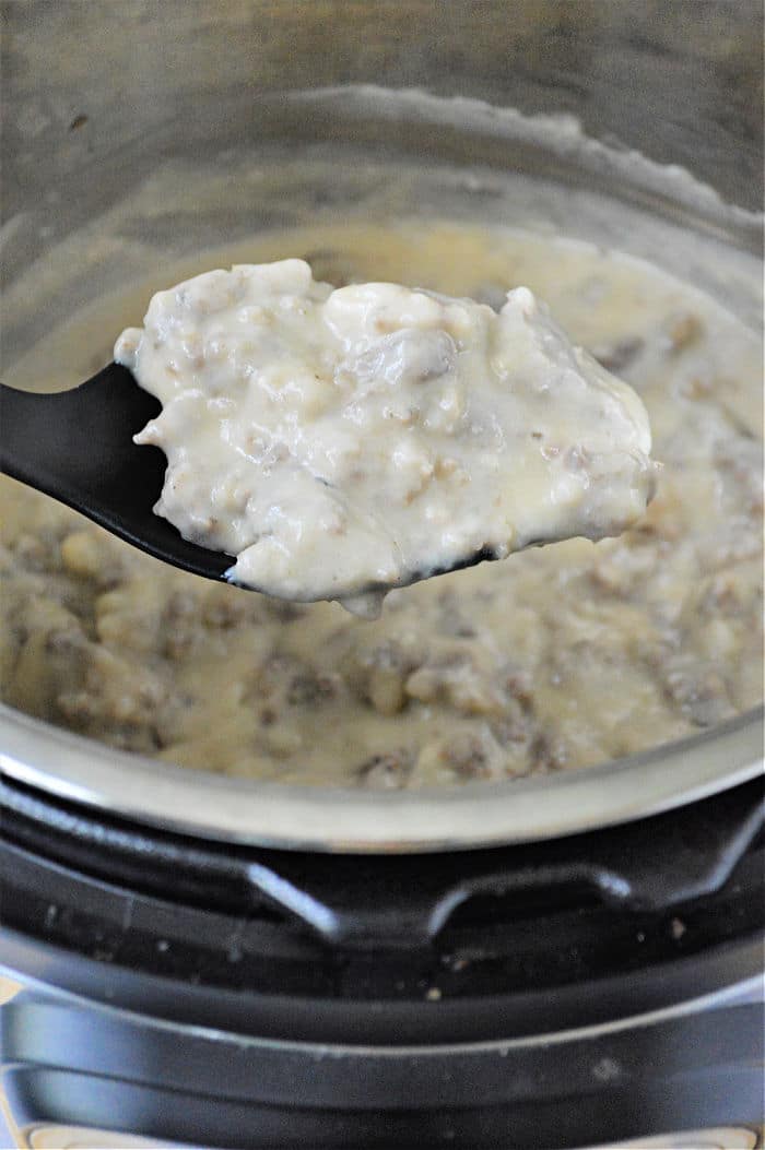 Instant Pot Sausage Gravy recipe