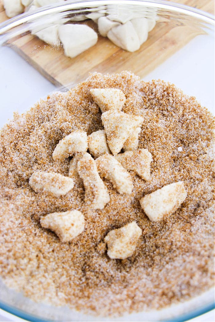 Monkey Bread Muffins with Frozen Bread Dough