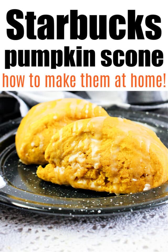 Copycat Easy Starbucks Pumpkin Scone Recipe - Pumpkin Scones