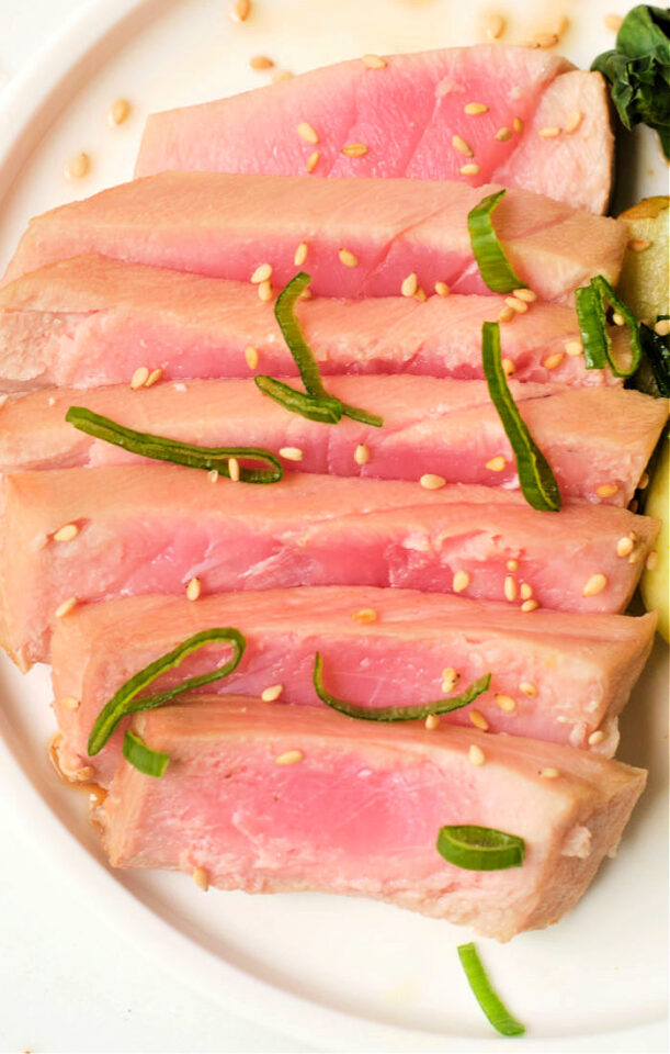 Frozen Tuna Steak Air Fryer or Thawed Ninja Foodi Tuna Steaks