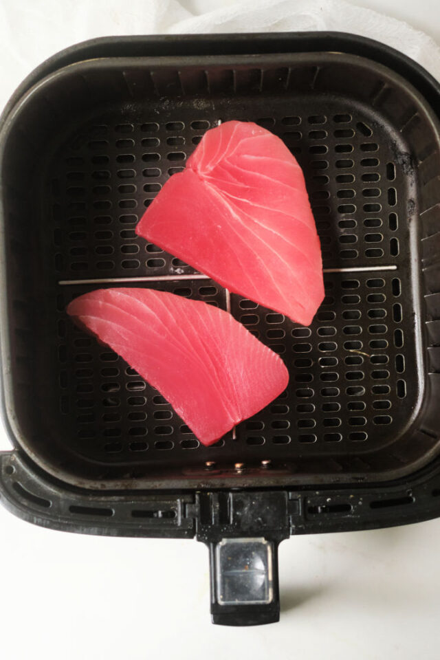 Frozen Tuna Steak Air Fryer or Thawed Ninja Foodi Tuna Steaks