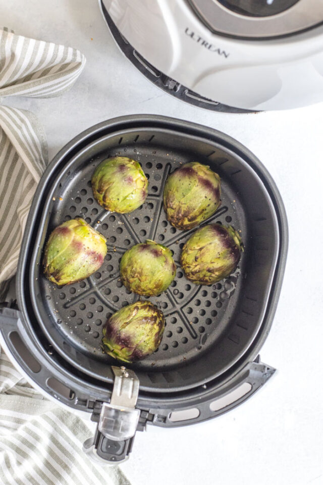 Ninja Air Fryer Artichoke Recipe How to Cook Baby Artichokes