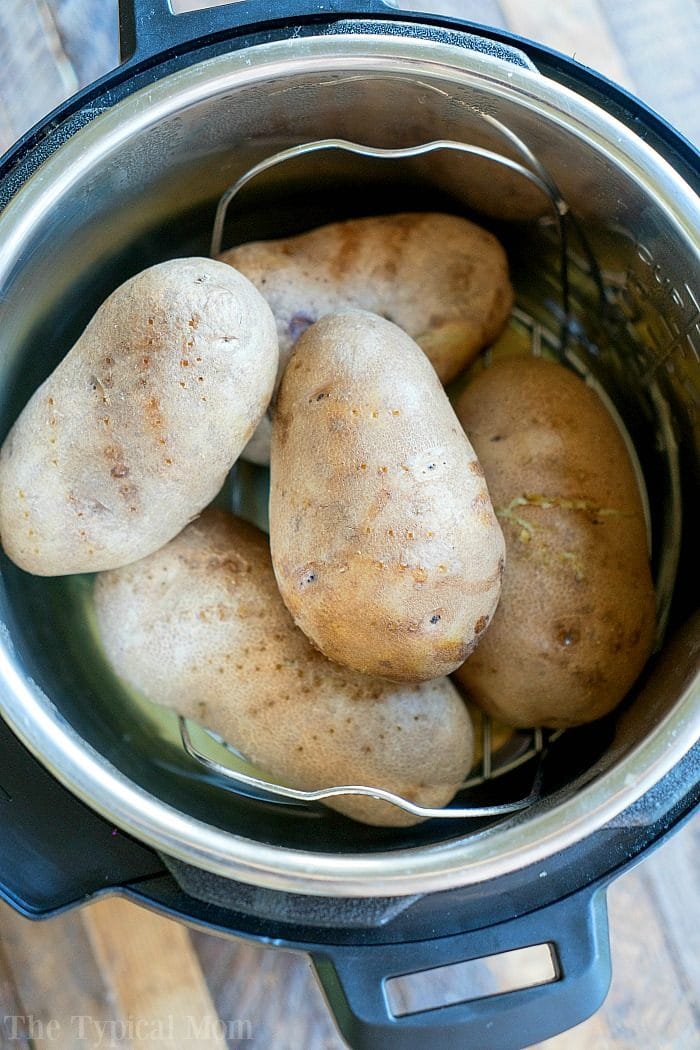 Pressure cooking potatoes discount in instant pot