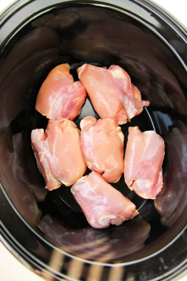 How to Cook Boneless Skinless Chicken Thighs Crockpot BBQ