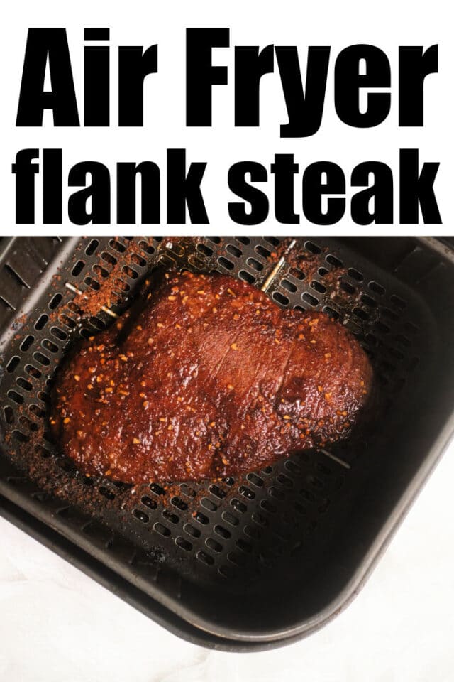 Air Fryer Flank Steak Ninja Foodi Flank Steak with Dry Rub
