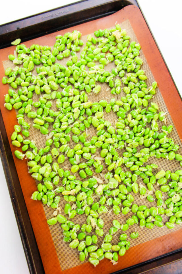 Dried Edamame in Oven Dry Roasted Edamame Recipe