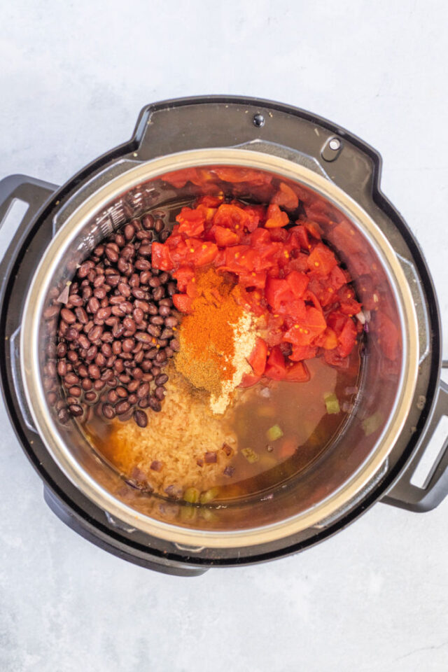 Instant Pot Black Beans and Rice Ninja Foodi Beans and Rice