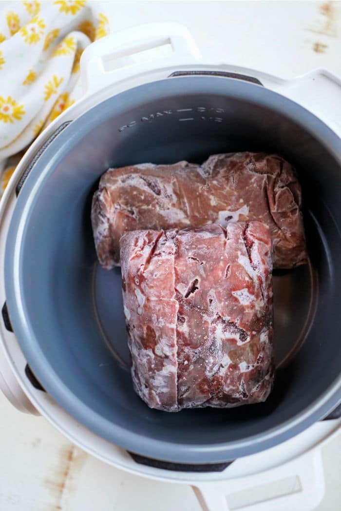 frozen meat in instant pot