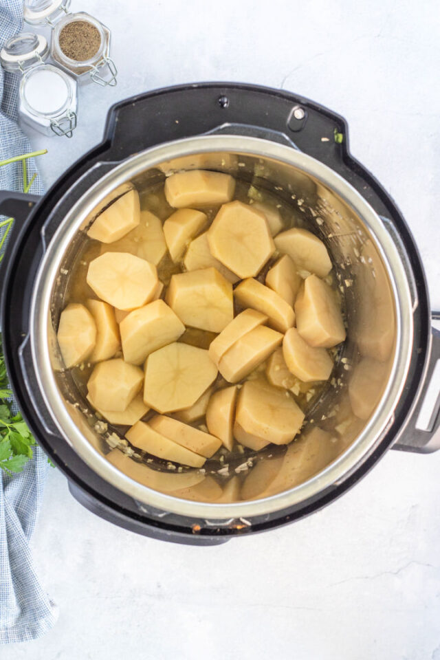 Instant Pot Garlic Mashed Potatoes Ninja Foodi Garlic Mashed Potatoes