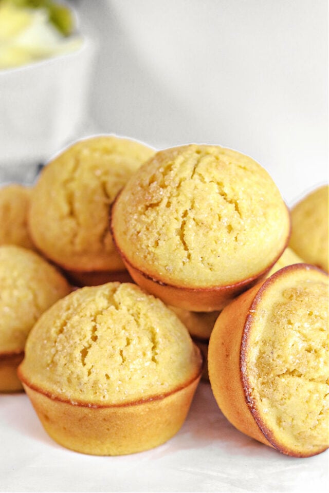 Homemade Cornmeal Muffins With Buttermilk Savory Cornbread