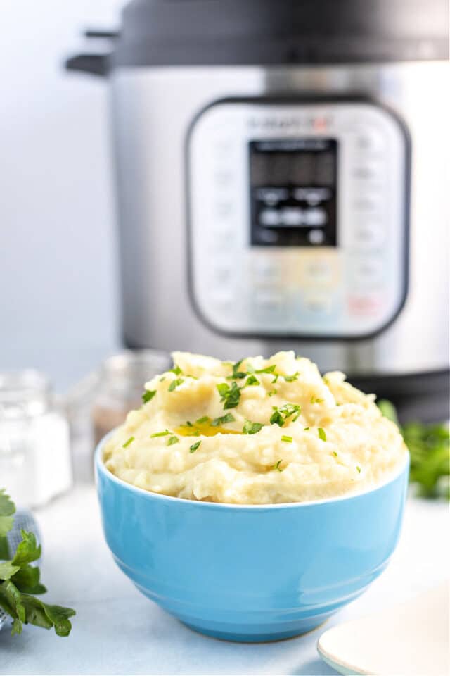 Instant Pot Garlic Mashed Potatoes Ninja Foodi Garlic Mashed Potatoes