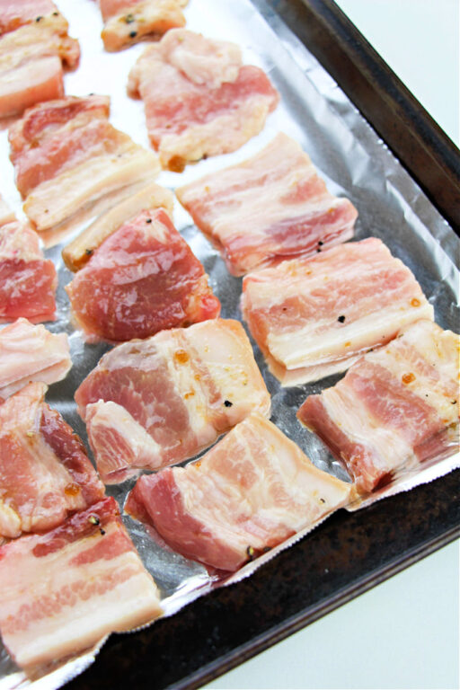 How to Cook Pork Belly in the Oven Baked Pork Belly Slices