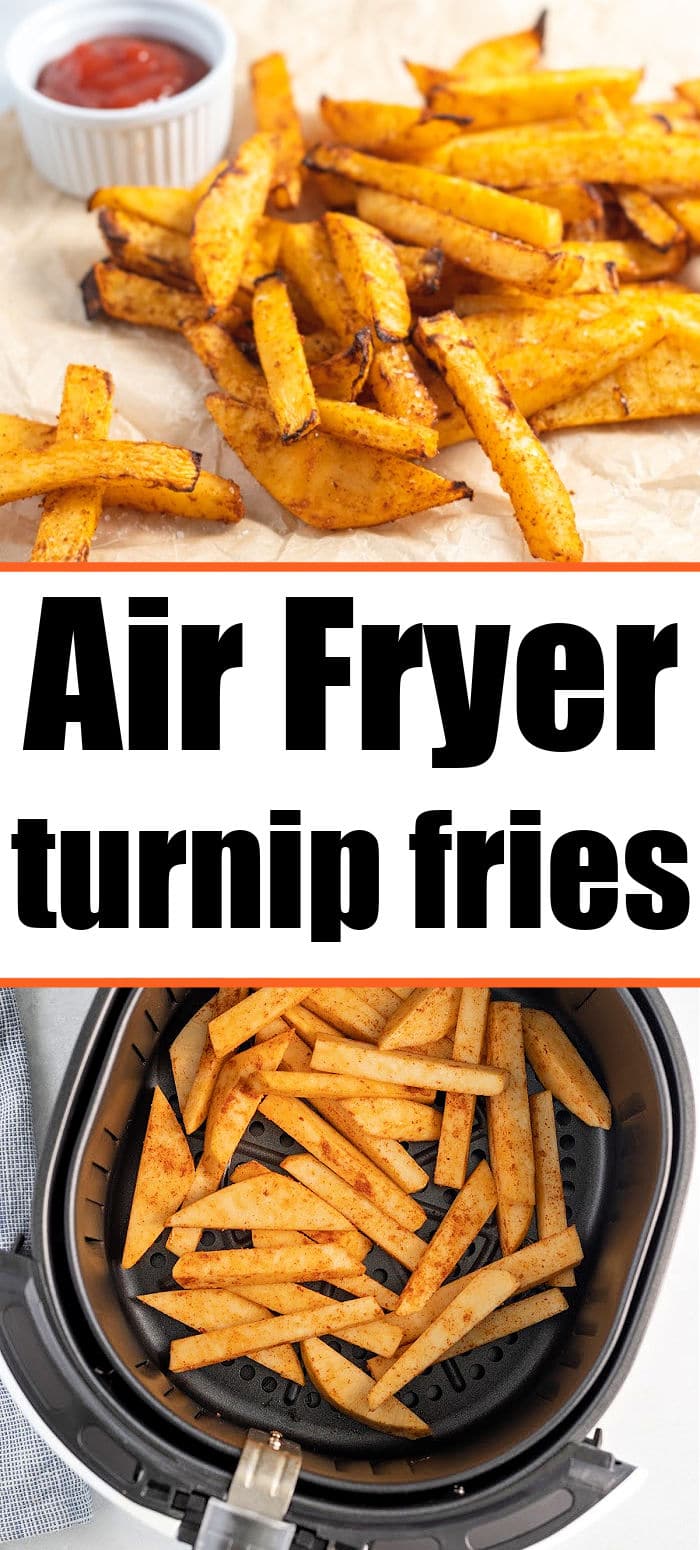 Crispy Air Fryer Turnip Fries Ninja Foodi Turnip Fries