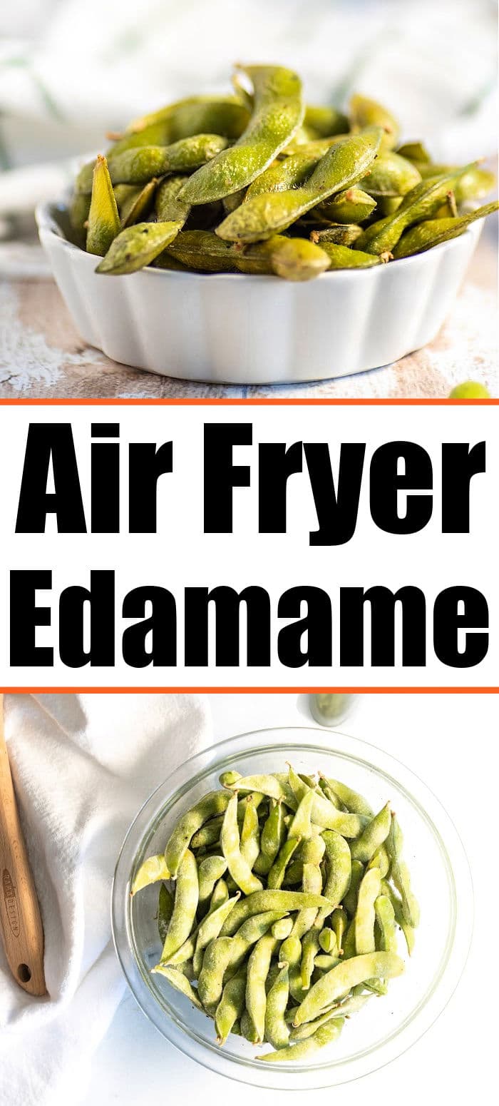 Fresh or Frozen Air Fryer Edamame Ninja Foodi Edamame