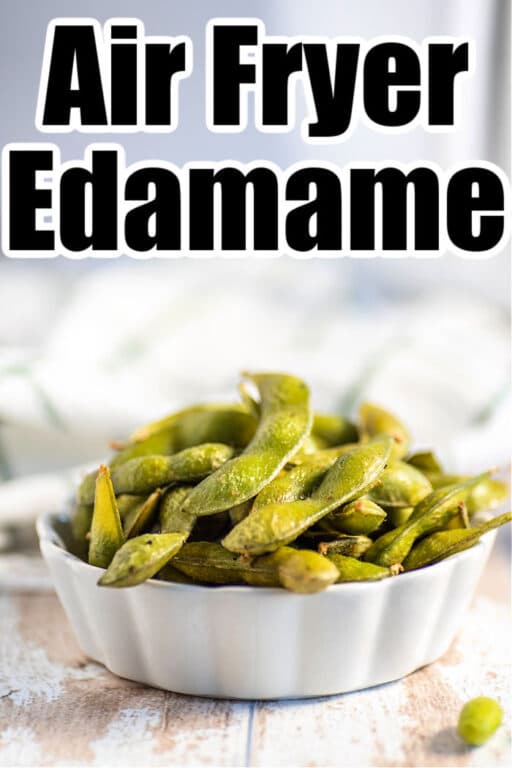 Fresh or Frozen Air Fryer Edamame Ninja Foodi Edamame