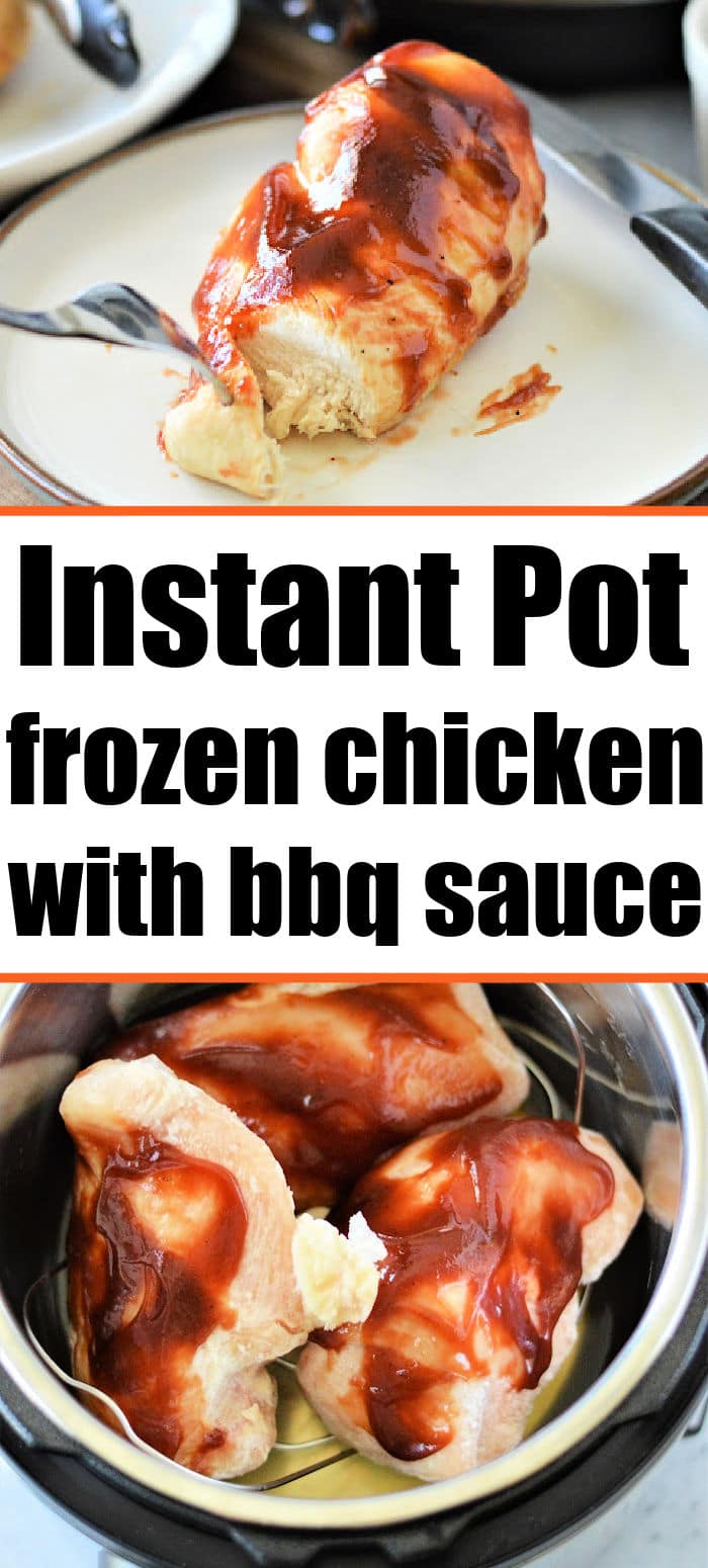 Instant Pot Frozen Chicken Breast with Sauce Ninja Foodi
