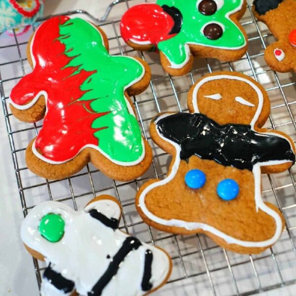 cake mix gingerbread men