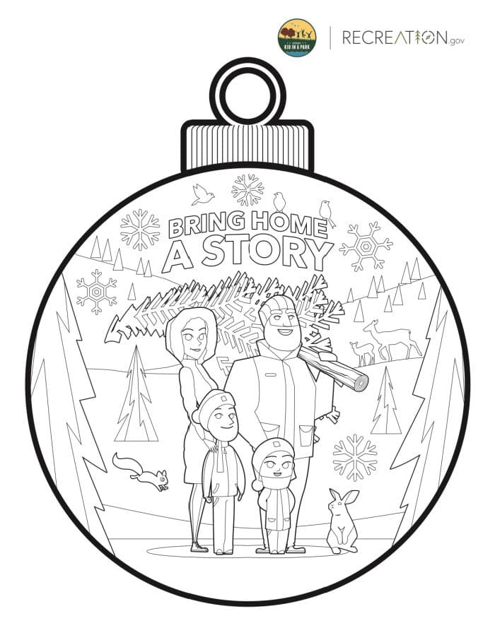 christmas coloring page