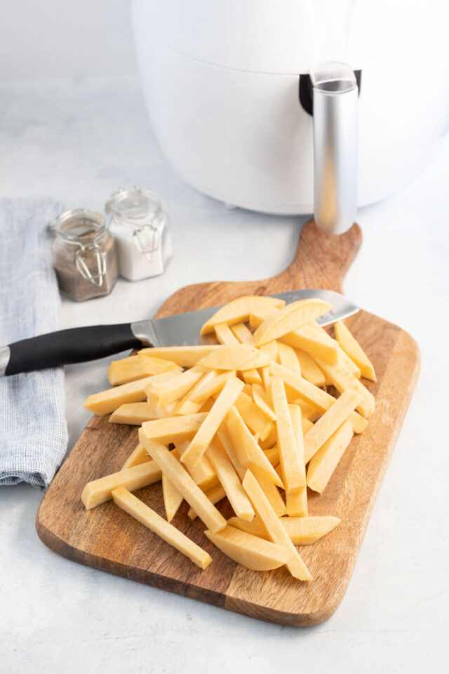 Crispy Air Fryer Turnip Fries Ninja Foodi Turnip Fries