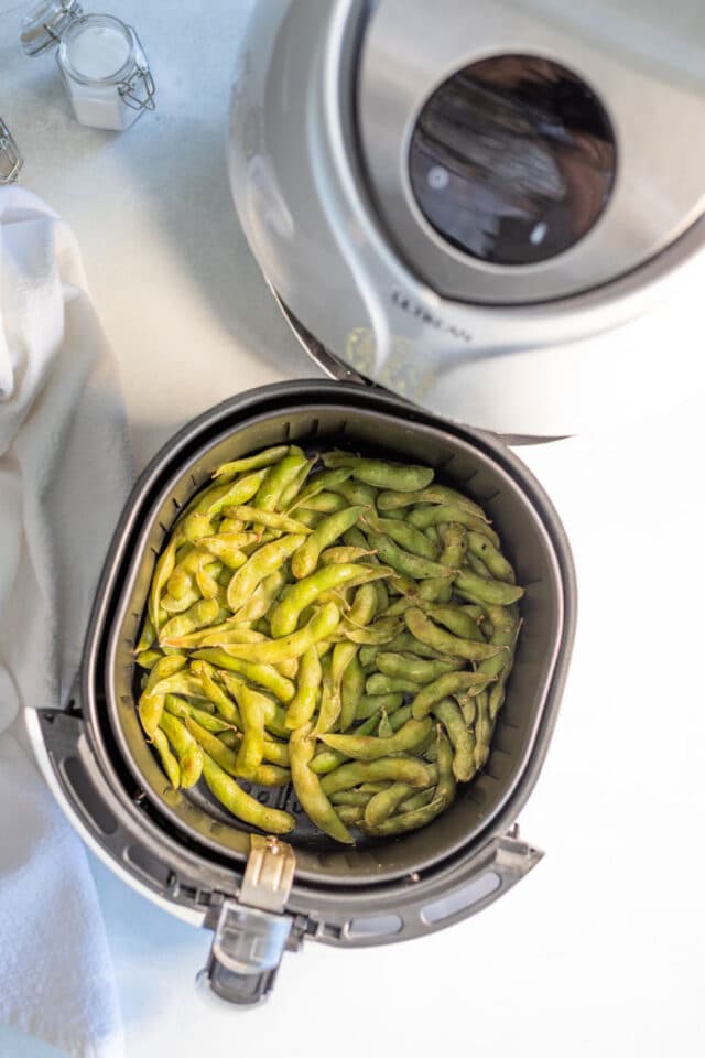Fresh or Frozen Air Fryer Edamame Ninja Foodi Edamame