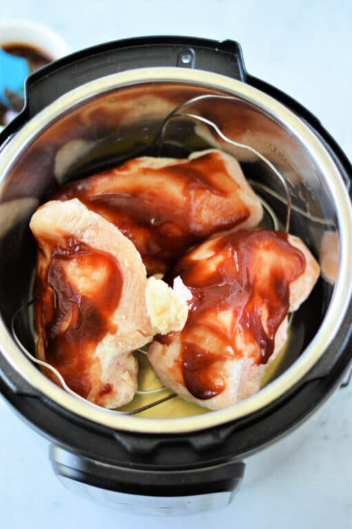 Instant Pot Frozen Chicken Breast with Sauce Ninja Foodi