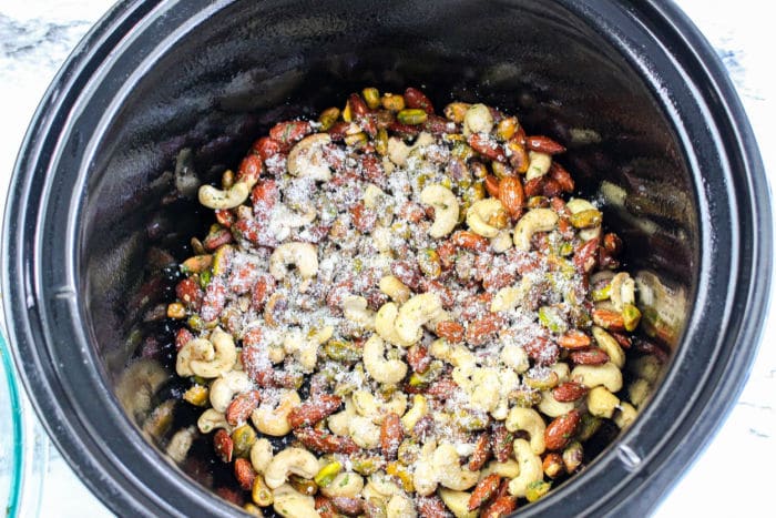 slow cooker chex mix