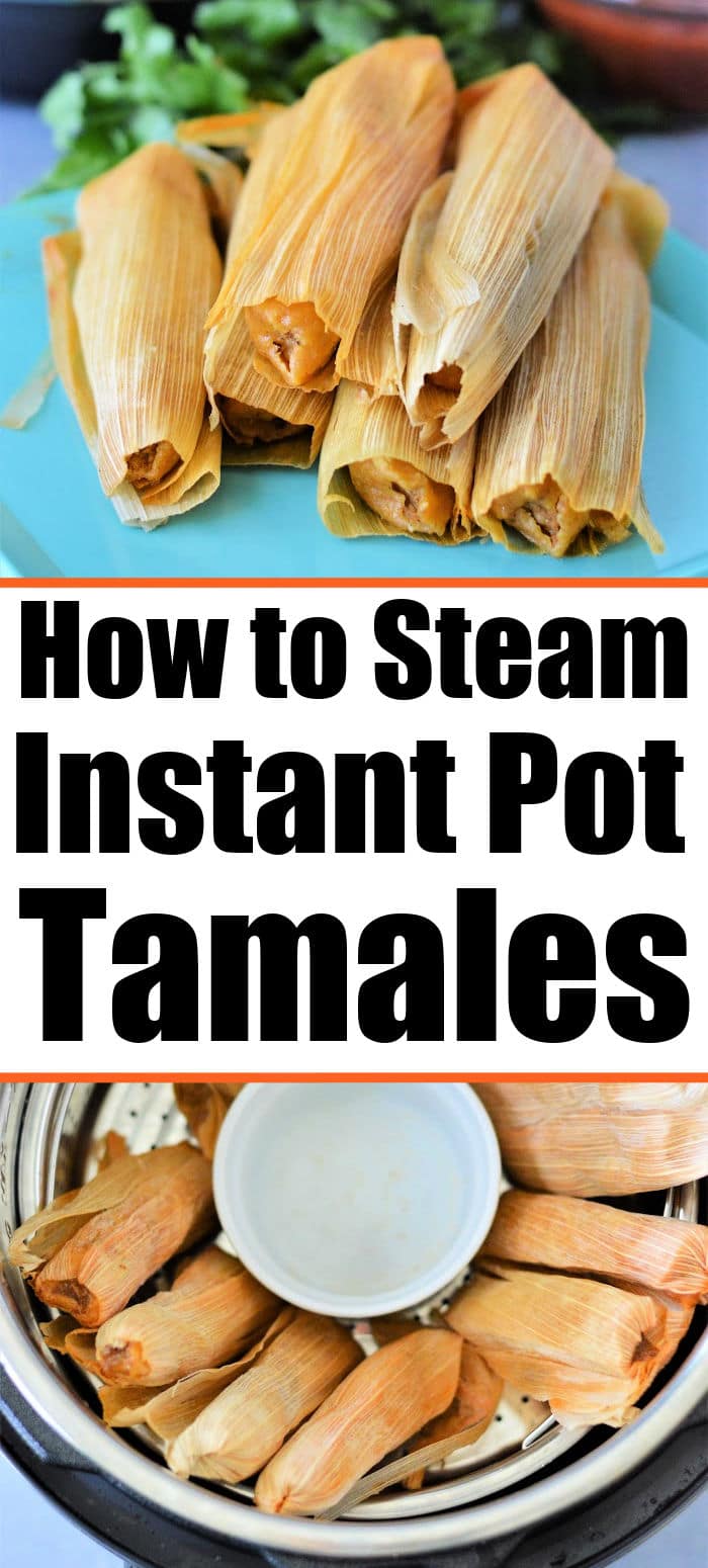 Reheat Steam Tamales in Instant Pot Ninja Foodi Frozen Tamales