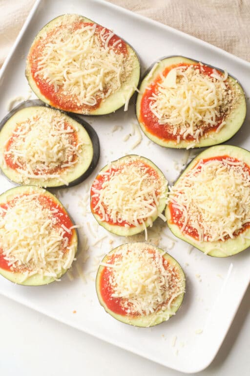 Air Fryer Eggplant Parmesan No Breading Ninja Foodi Eggplant Parm