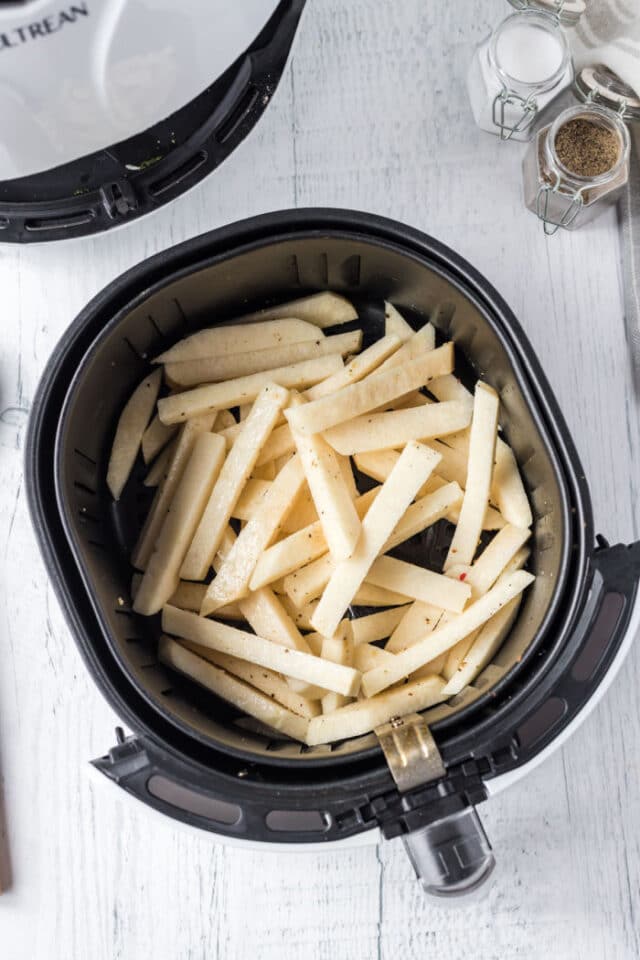 Air Fryer Jicama Fries Ninja Foodi Jicama Fries WW 0 Points