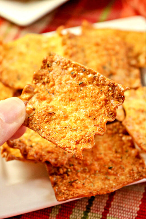 Pasta Chips Air Fryer Tik Tok Crispy Pasta Chips Recipe