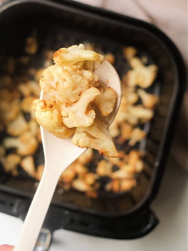 Air Fryer Frozen Cauliflower