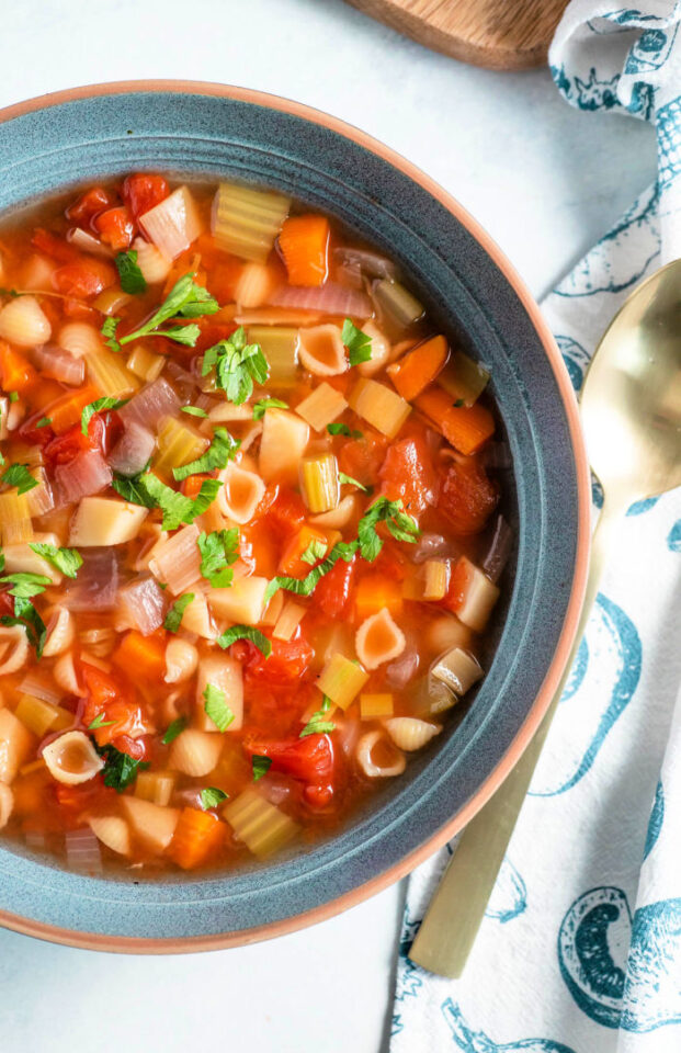 Healthy Crockpot Soup Recipe with Vegetables and Noodles
