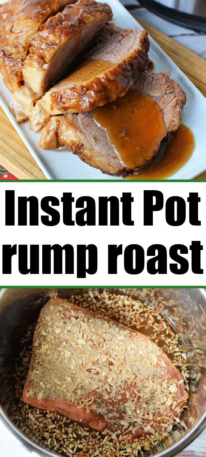 Instant Pot Rump Roast With Gravy Beef Ninja Foodi Rump Roast