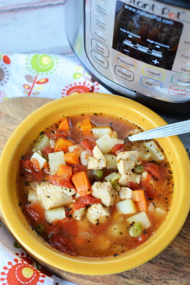 Instant Pot Chicken Vegetable Soup Ninja Foodi Chicken Vegetable Soup