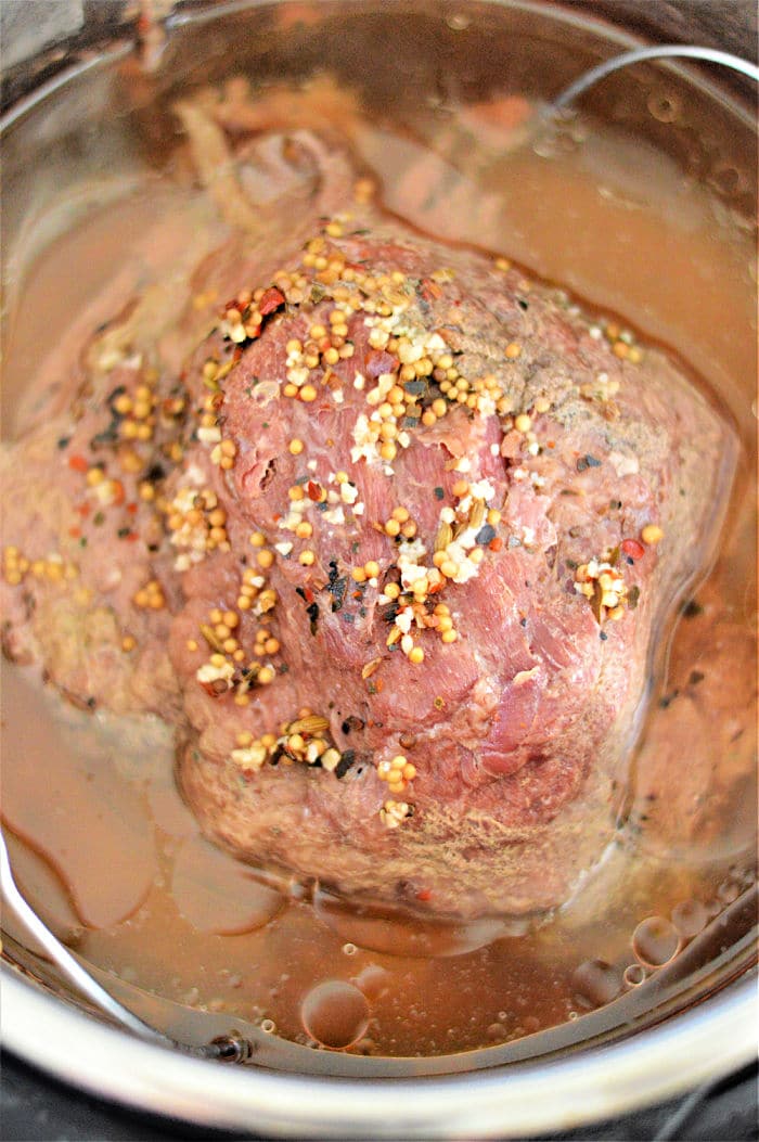 Cooking frozen corned outlet beef in pressure cooker