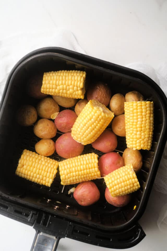 Easy Air Fryer Shrimp Boil Ninja Foodi Air Fryer Cajun Shrimp Boil