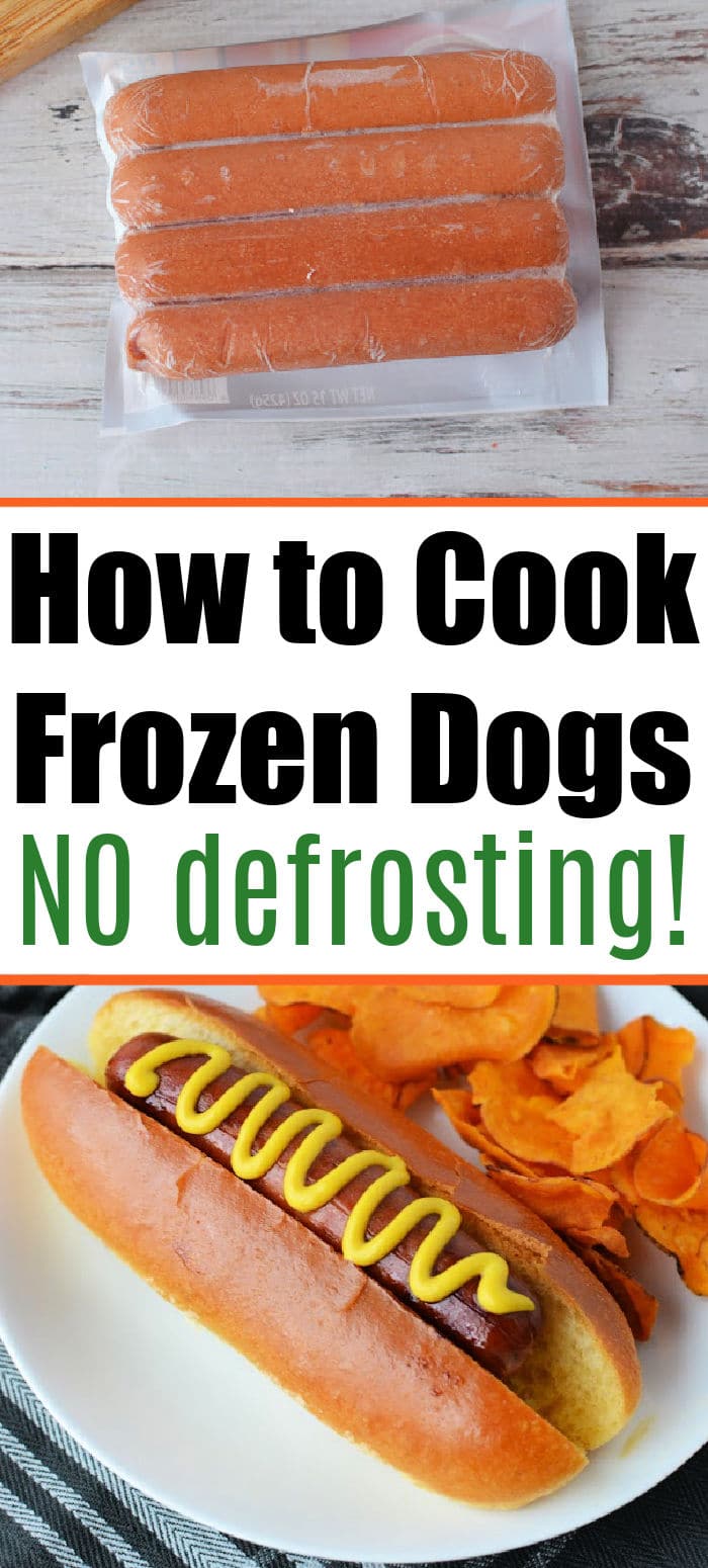 How to Cook Frozen Hot Dogs · The Typical Mom