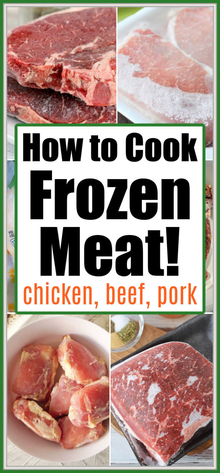 Cooking Frozen Meat to Tender · The Typical Mom
