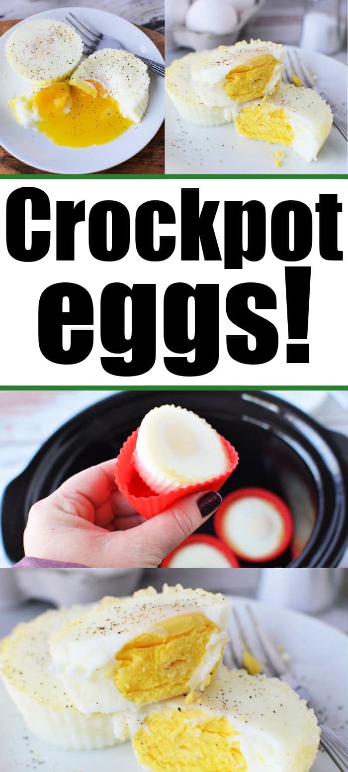 Slow Cooker Eggs Soft Boiled or Hard Boiled Eggs in Crockpot