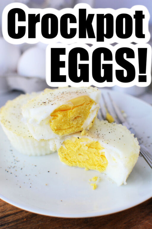 Slow Cooker Eggs Soft Boiled or Hard Boiled Eggs in Crockpot