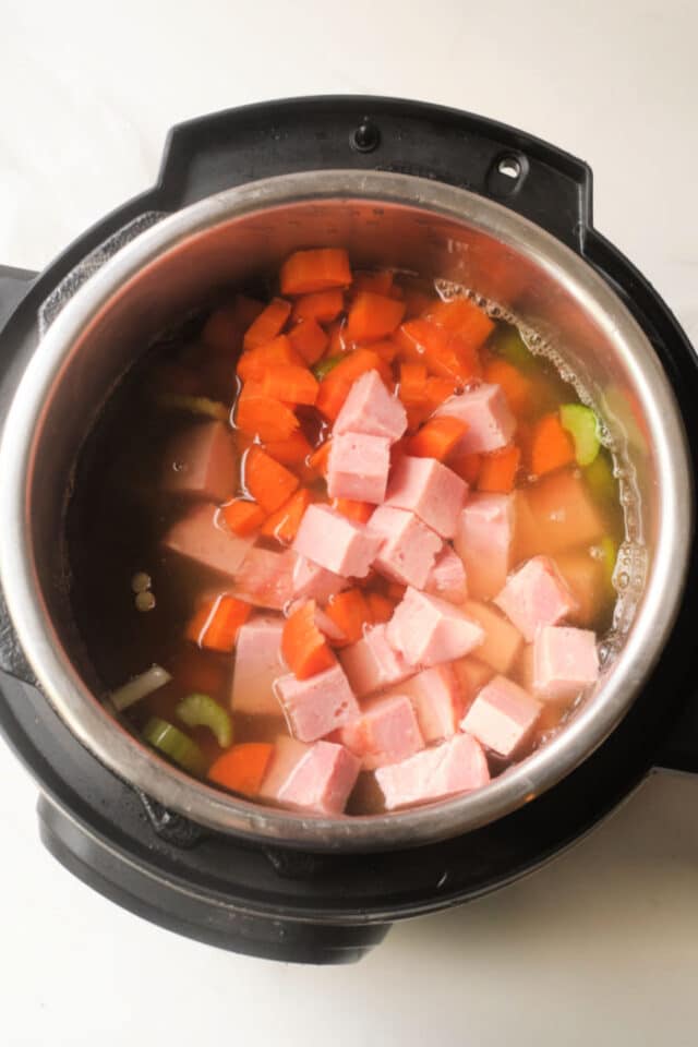 Instant Pot Lentil Soup with Ham Ninja Foodi Lentil Soup