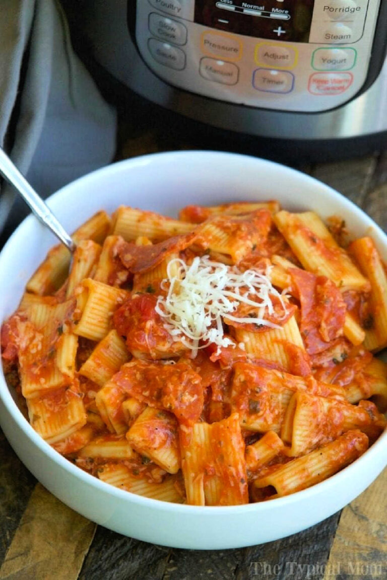 Instant Pot Pizza Pasta Casserole Ninja Foodi Pizza Pasta