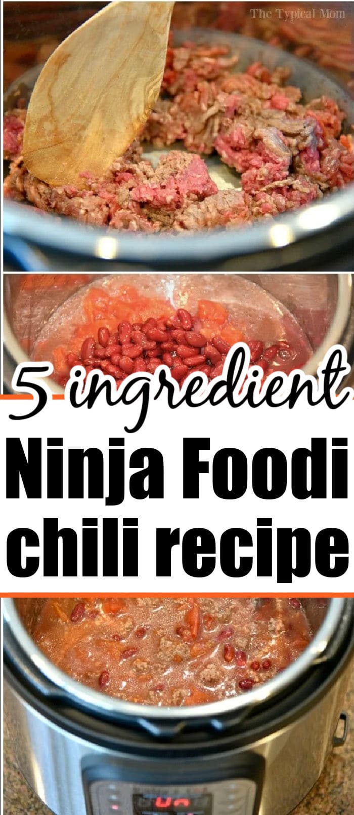 Easy Ninja Foodi Chili The Best Mild Chili Recipe