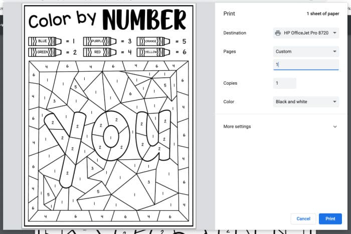 sight word coloring pages free sight word color by number practice